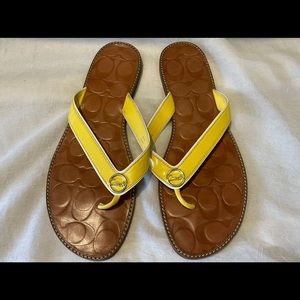 Coach sandals